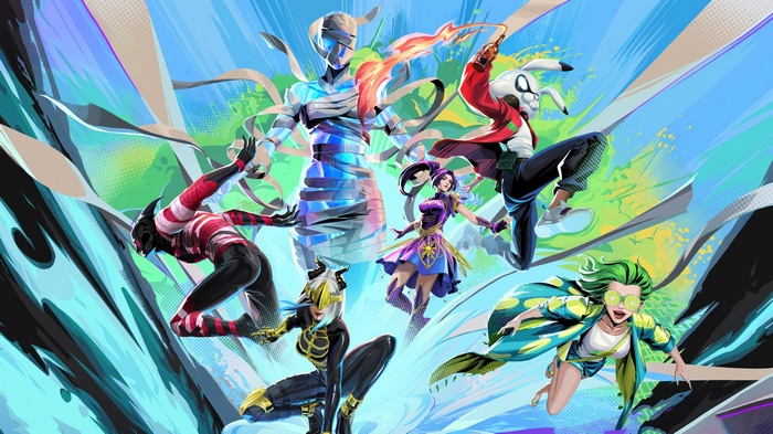 PUBG Mobile characters in colorful outfits