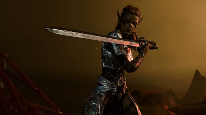 Githyanki Warrior with Sword in 4K