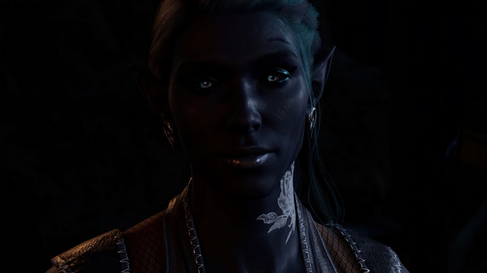 Drow character in 4K
