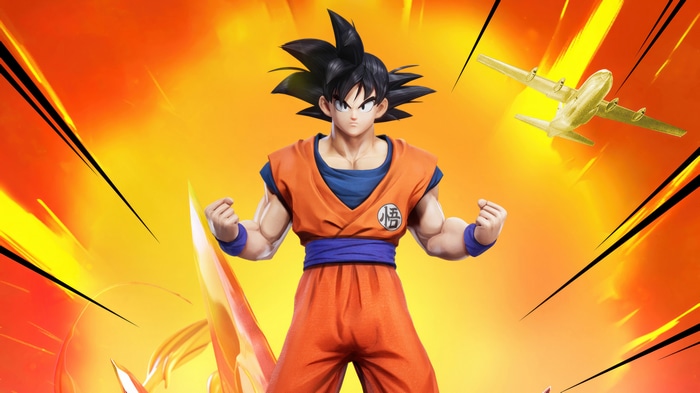 Goku in PUBG Mobile 4K