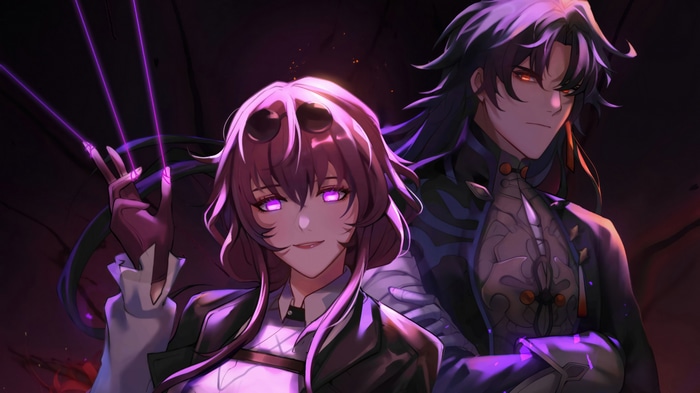 Kafka and Blade from Honkai: Star Rail in 4K