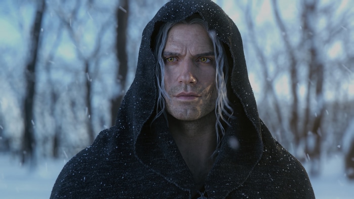 Geralt of Rivia in the Snow 4K