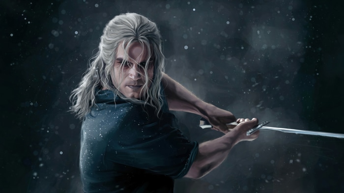 Geralt of Rivia from The Witcher 4K