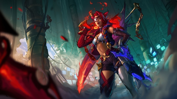 Soul Fighter Samira in League of Legends 4K