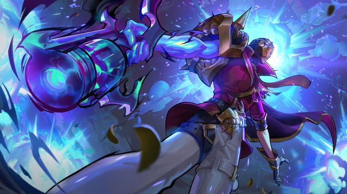 Soul Fighter Jhin with a large weapon