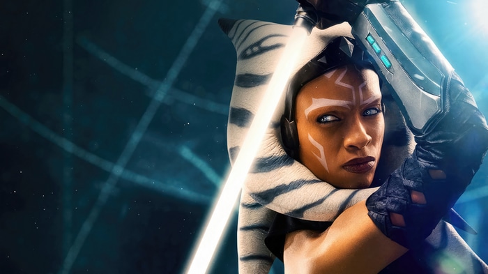 Ahsoka Tano with a Lightsaber 4K