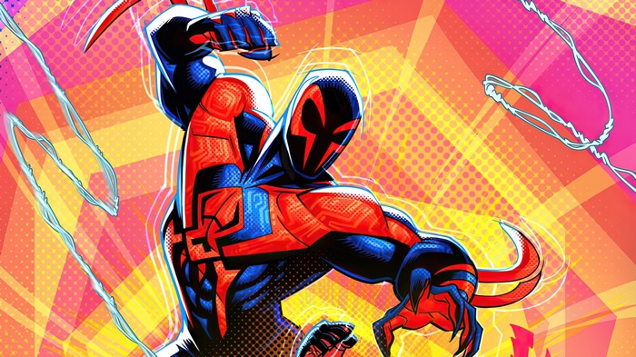 Spider-Man 2099 in Spider-Man: Across the Spider-Verse 4K