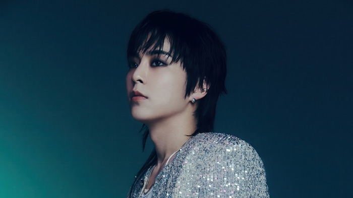 Xiumin from EXO in Cream Soda concept