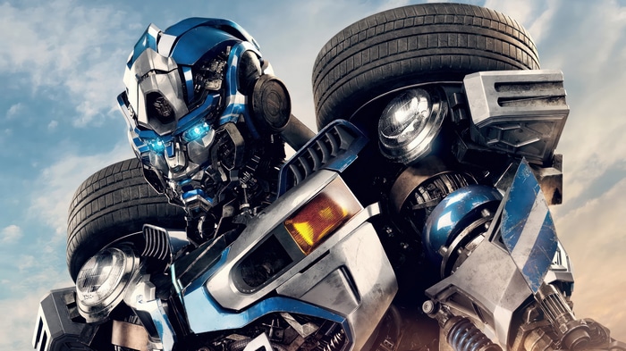Mirage from Transformers: Rise of the Beasts in 4K