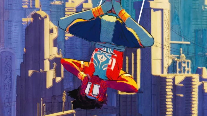 Spider-Man India in Spider-Man: Across the Spider-Verse 4K