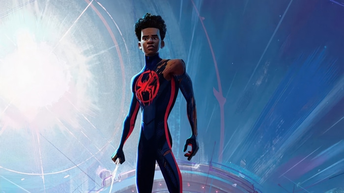 Miles Morales in Spider-Man: Across the Spider-Verse 4K