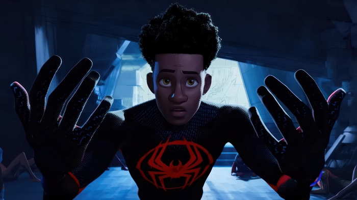 Miles Morales in Spider-Man: Across the Spider-Verse 4K