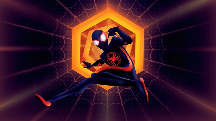 Miles Morales in Spider-Man: Across the Spider-Verse 4K