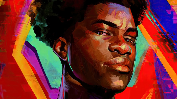 Miles Morales in Spider-Man: Across the Spider-Verse 4K