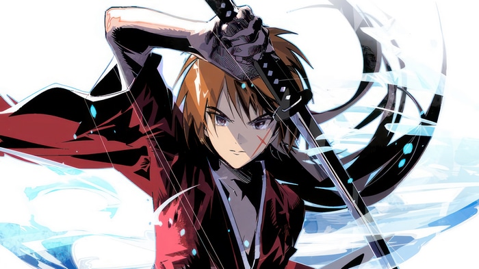 Kenshin Himura with Katana 4K
