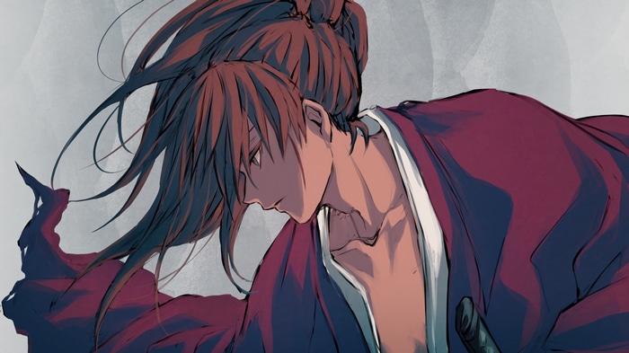 Kenshin Himura from Rurouni Kenshin 4K