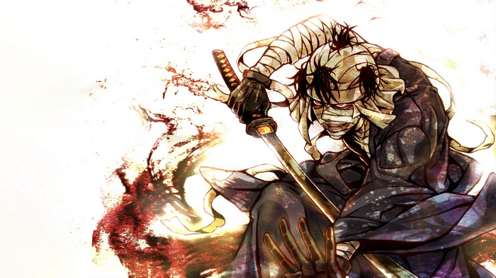 Makoto Shishio with Katana in Rurouni Kenshin 4K