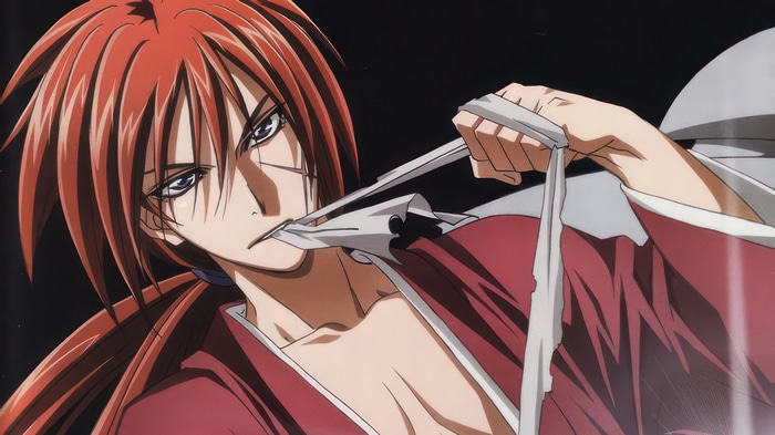 Kenshin Himura from Rurouni Kenshin in 4K
