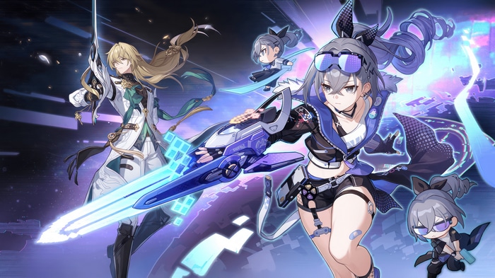 Honkai Star Rail Silver Wolf and Luocha 4K