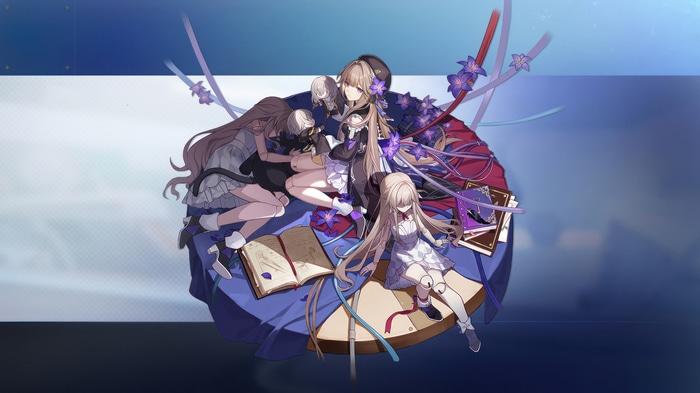 Herta and companions in Honkai Star Rail 4K