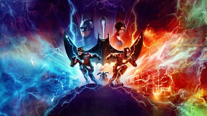 The Flash and Batman in 4K