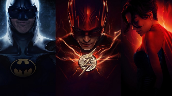 The Flash, Batman, and Supergirl 4K