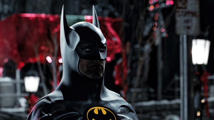 Michael Keaton as Batman in 4K