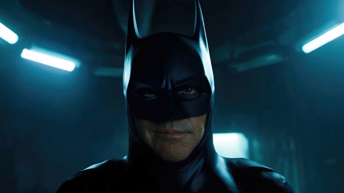 Michael Keaton as Batman in 4K