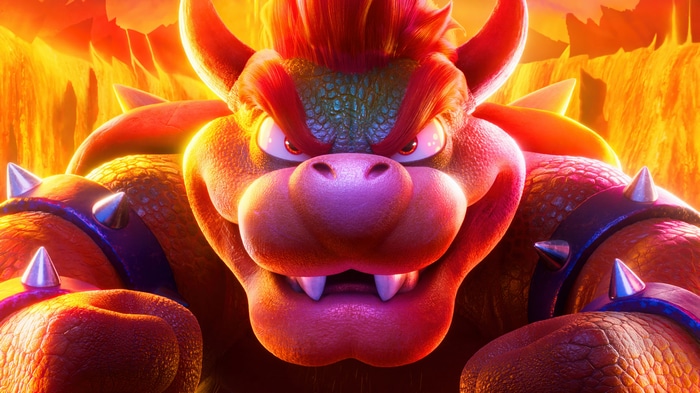 Bowser from The Super Mario Bros. Movie 4K