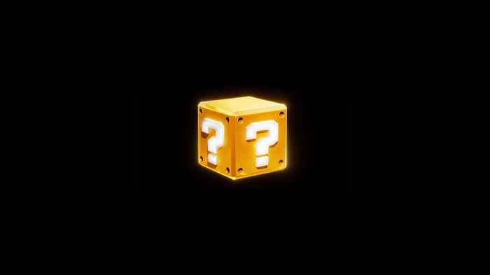 The Super Mario Bros. Movie 4K Question Block