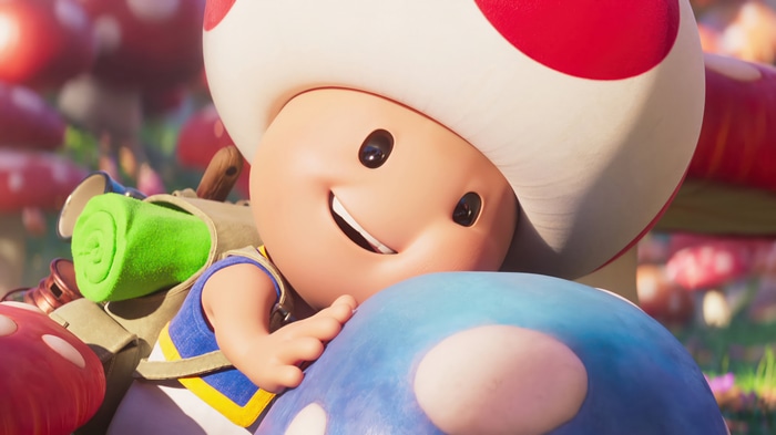 Toad from The Super Mario Bros. Movie 4K