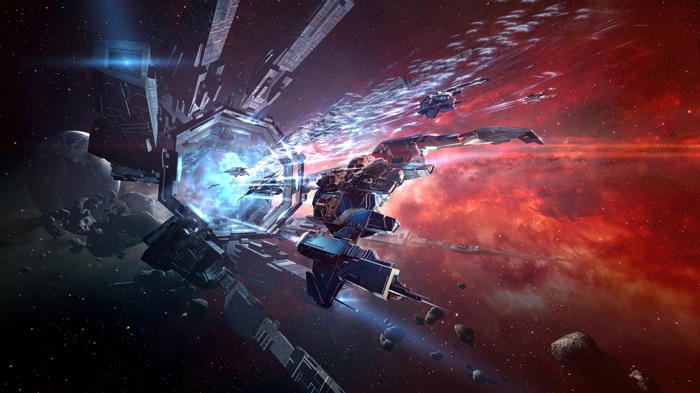 EVE Online Warp Gate 4K