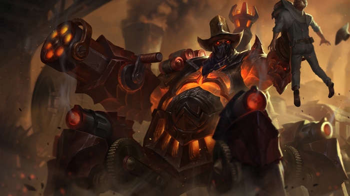 High Noon Urgot in League of Legends 4K