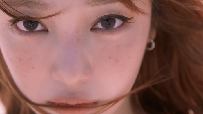 Ningning from Aespa close-up portrait