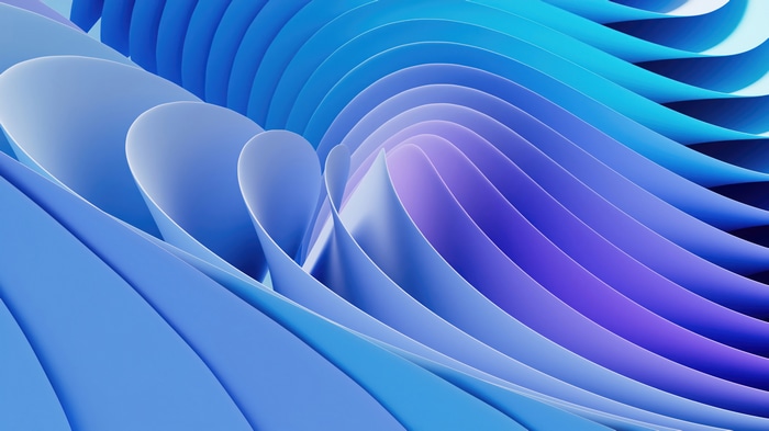 Windows 11 Abstract Digital Art 4K