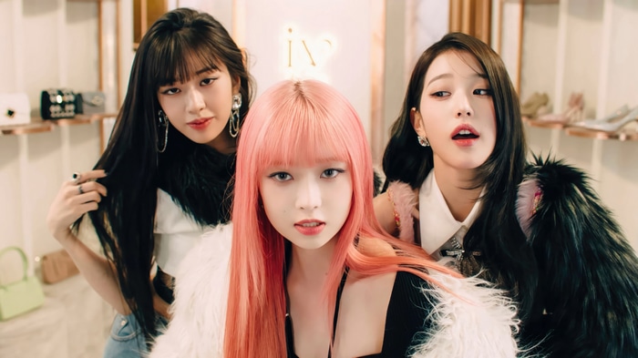 IVE's Rei, Yujin, and Wonyoung in 4K