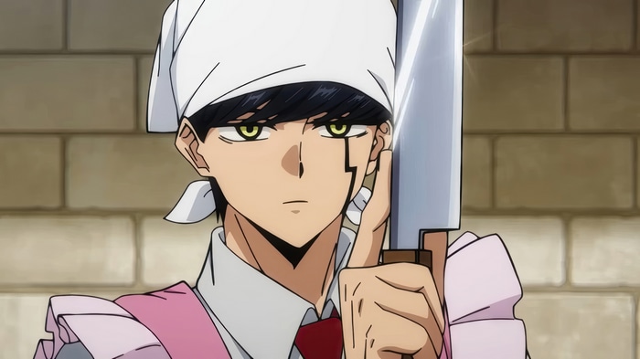 Mashle: Mash Burnedead with a Knife