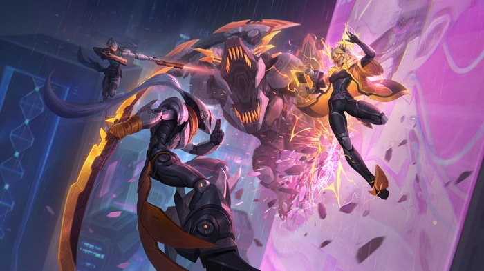 PROJECT Master Yi, Zeri, and Renekton in League of Legends