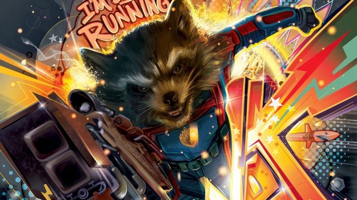 Rocket Raccoon in Guardians of the Galaxy Vol. 3 4K