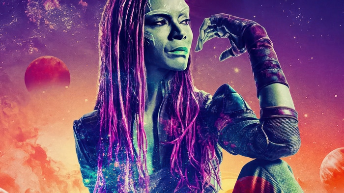 Gamora from Guardians of the Galaxy Vol. 3 4K