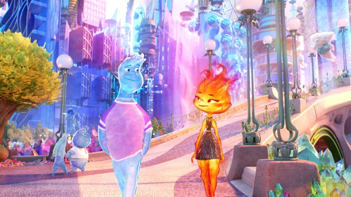 Elemental characters in Element City