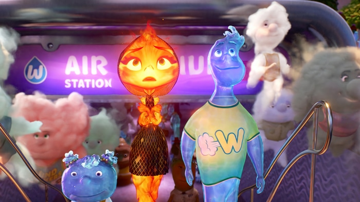 Elemental characters at Air Station
