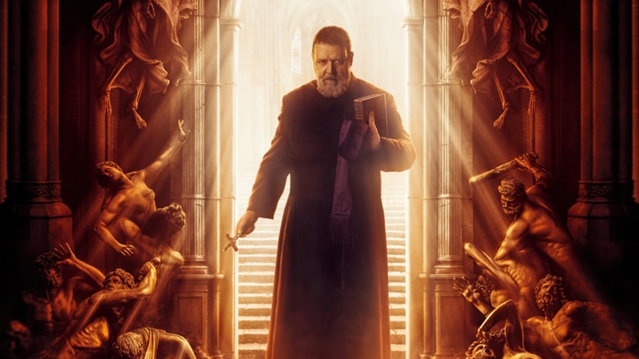 Russell Crowe in The Pope's Exorcist 4K