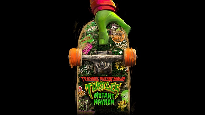 Teenage Mutant Ninja Turtles: Mutant Mayhem Skateboard 4K
