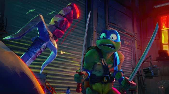 Leonardo from Teenage Mutant Ninja Turtles: Mutant Mayhem