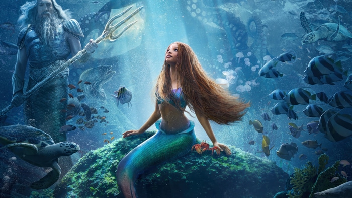 The Little Mermaid 4K Underwater Scene