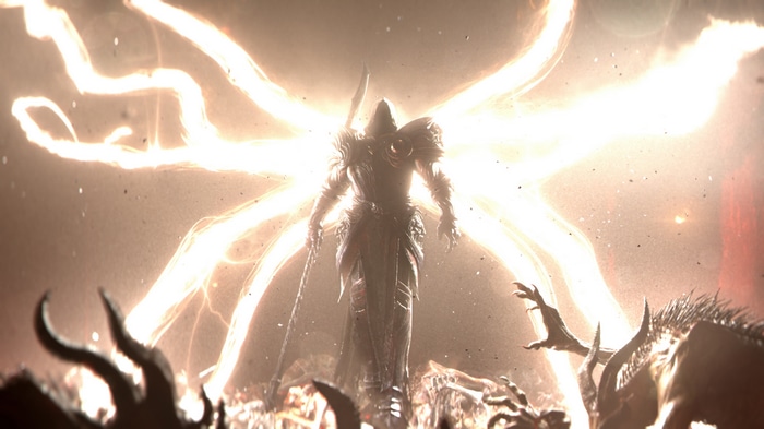 Diablo IV Inarius with Angelic Wings