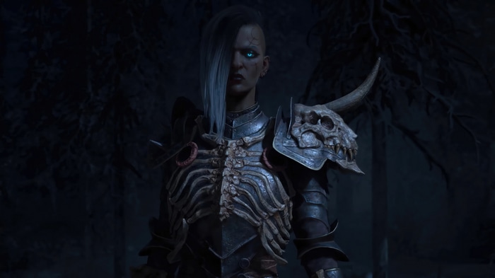 Diablo IV Necromancer in Bone Armor