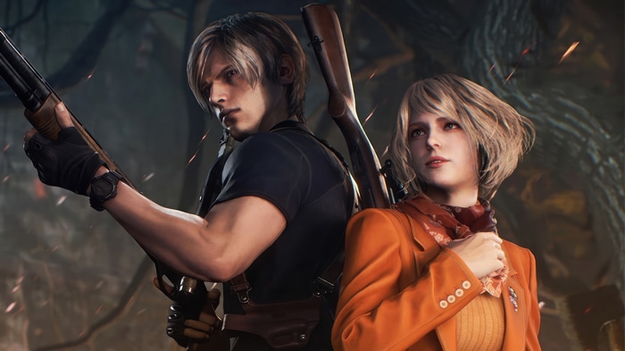Resident Evil 4 Remake: Leon and Ashley in 4K