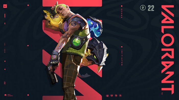 Gekko from Valorant 4K